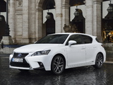 Images of Lexus CT 200h F-Sport EU-spec 2014