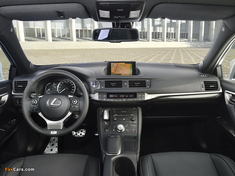 Images of Lexus CT 200h F-Sport EU-spec 2014 (800 x 600)