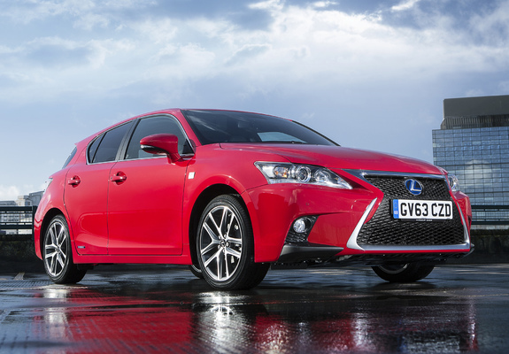 Images of Lexus CT 200h F-Sport UK-spec 2014