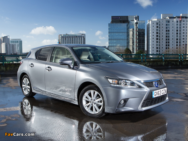 Images of Lexus CT 200h UK-spec 2014 (640 x 480)