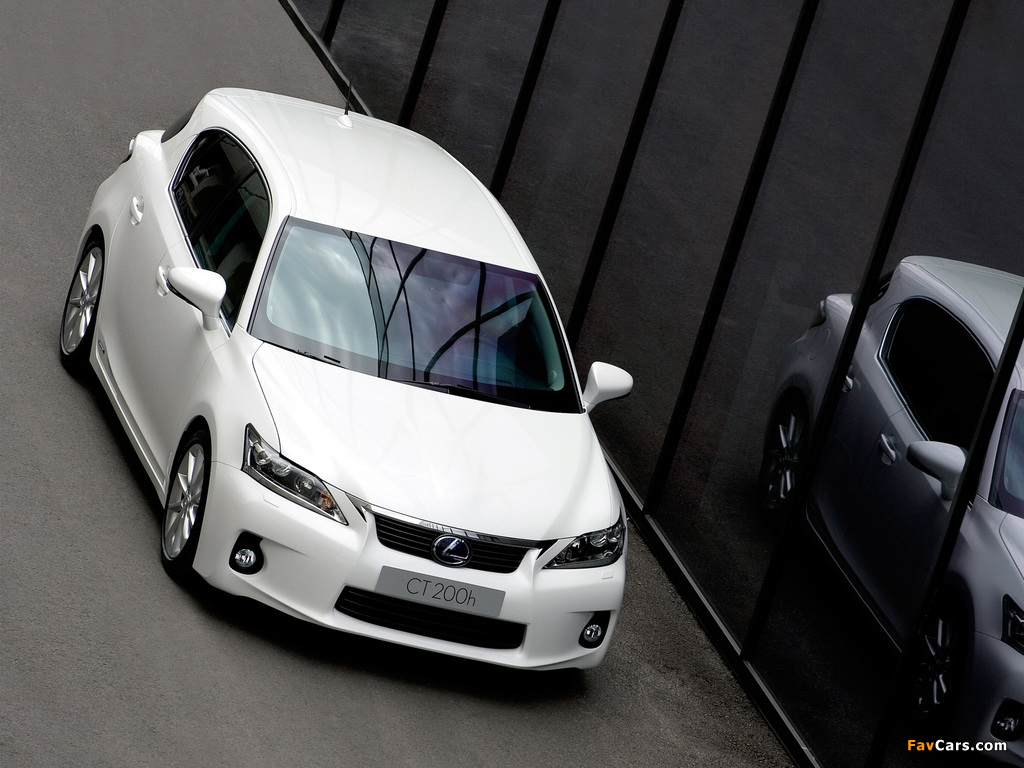 Lexus CT 200h EU-spec 2010–14 images (1024 x 768)