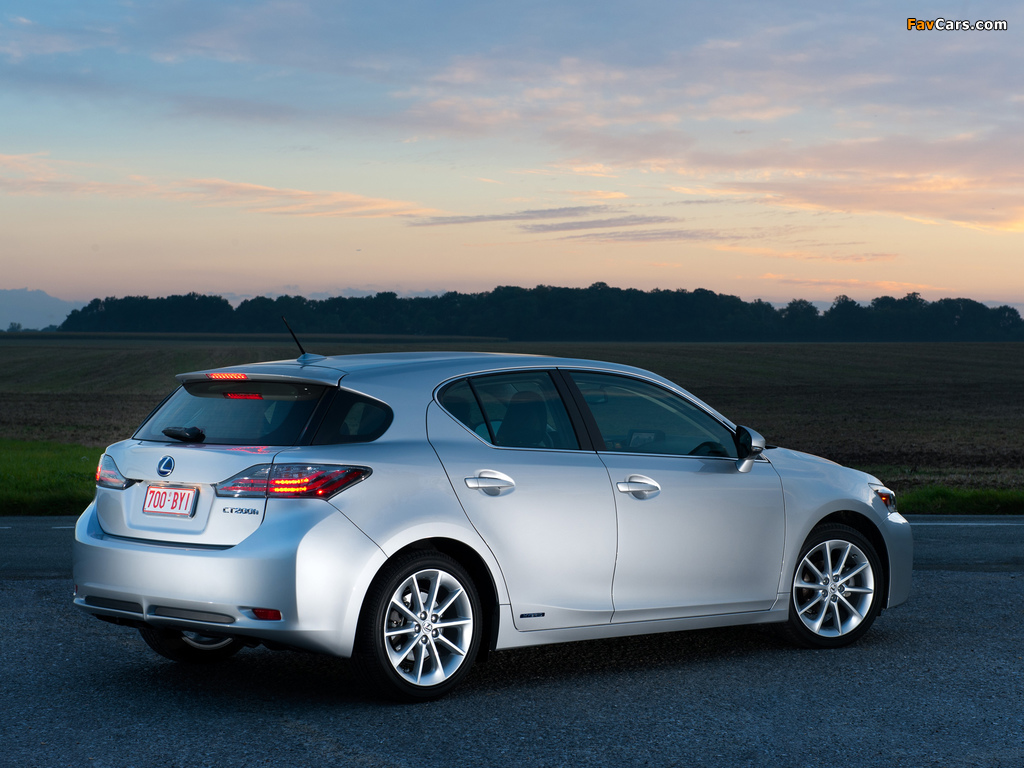 Lexus CT 200h 2010–14 images (1024 x 768)