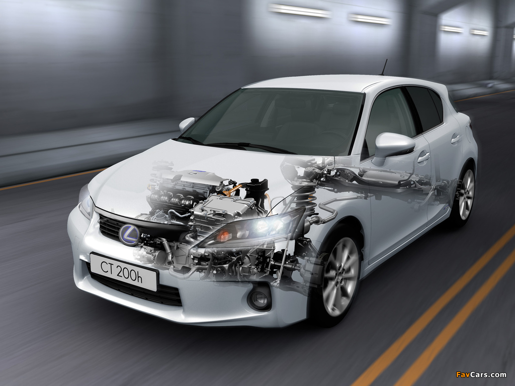 Lexus CT 200h EU-spec 2010–14 images (1024 x 768)