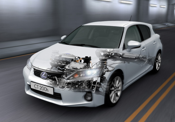 Lexus CT 200h EU-spec 2010–14 images