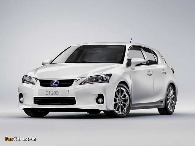 Lexus CT 200h EU-spec 2010–14 photos (640 x 480)