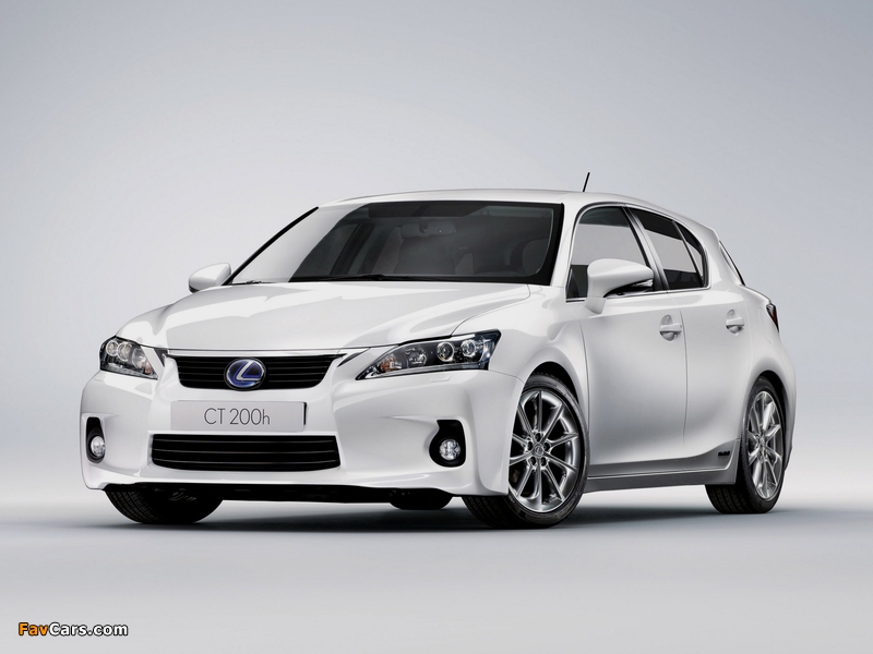 Lexus CT 200h EU-spec 2010–14 photos (800 x 600)