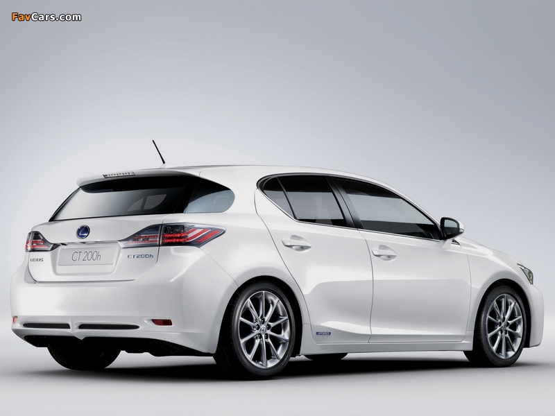 Lexus CT 200h EU-spec 2010–14 photos (800 x 600)