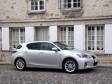 Lexus CT 200h UK-spec 2010 photos