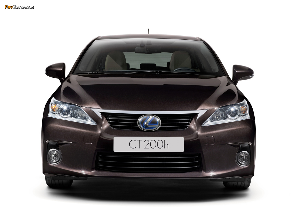 Lexus CT 200h EU-spec 2010–14 photos (1024 x 768)