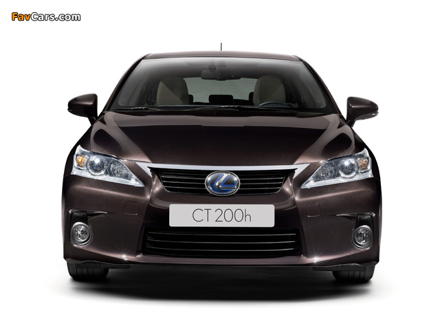 Lexus CT 200h EU-spec 2010–14 photos (640 x 480)