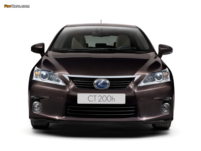 Lexus CT 200h EU-spec 2010–14 photos (800 x 600)