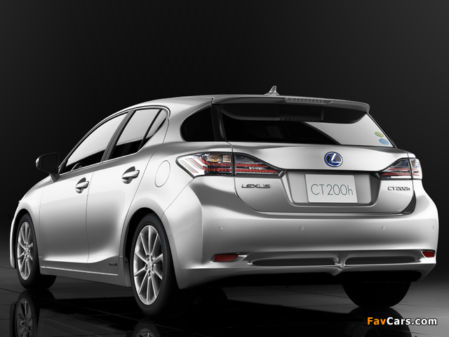 Lexus CT 200h JP-spec 2010–14 photos (640 x 480)