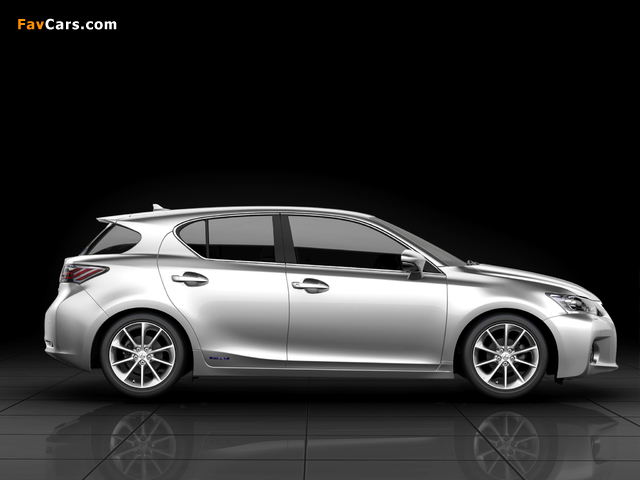 Lexus CT 200h JP-spec 2010–14 photos (640 x 480)