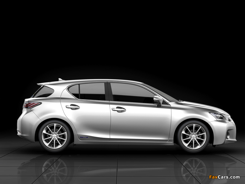 Lexus CT 200h JP-spec 2010–14 photos (800 x 600)