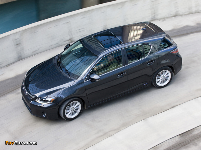 Lexus CT 200h 2010–14 photos (640 x 480)