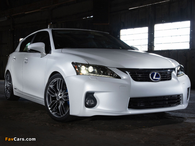 Lexus CT 200h F-Sport Concept 2010 pictures (640 x 480)