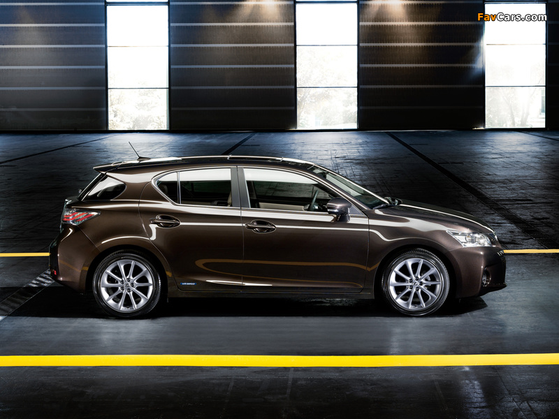 Lexus CT 200h EU-spec 2010–14 wallpapers (800 x 600)