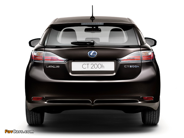 Lexus CT 200h EU-spec 2010–14 wallpapers (640 x 480)