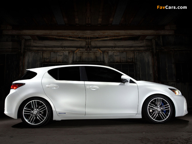 Lexus CT 200h F-Sport Concept 2010 wallpapers (640 x 480)