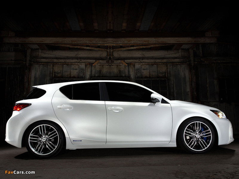 Lexus CT 200h F-Sport Concept 2010 wallpapers (800 x 600)