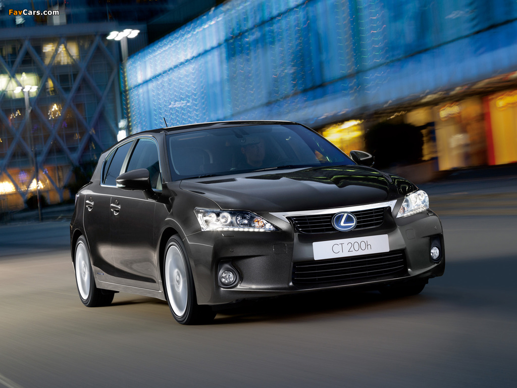 Lexus CT 200h EU-spec 2010–14 wallpapers (1024 x 768)