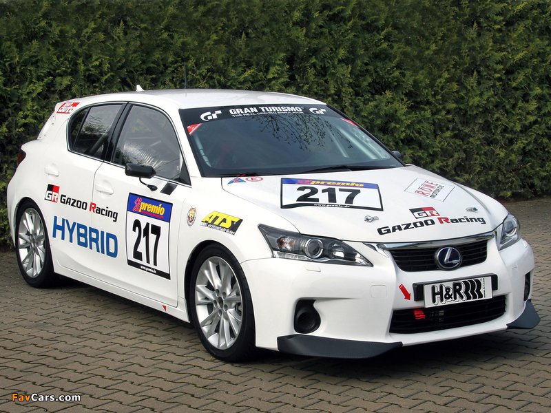 Lexus CT 200h Race Car 2011 images (800 x 600)