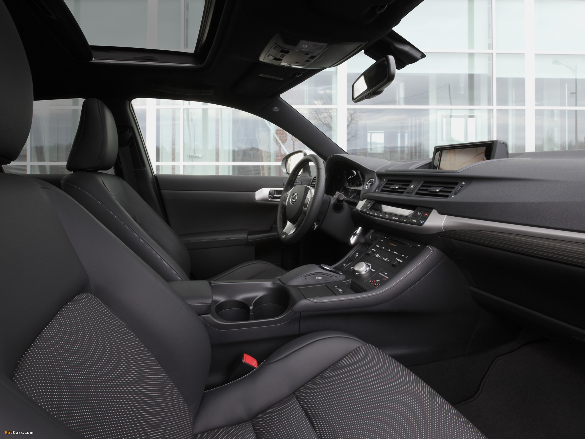 Lexus CT 200h F-Sport EU-spec 2011–14 images (2048 x 1536)