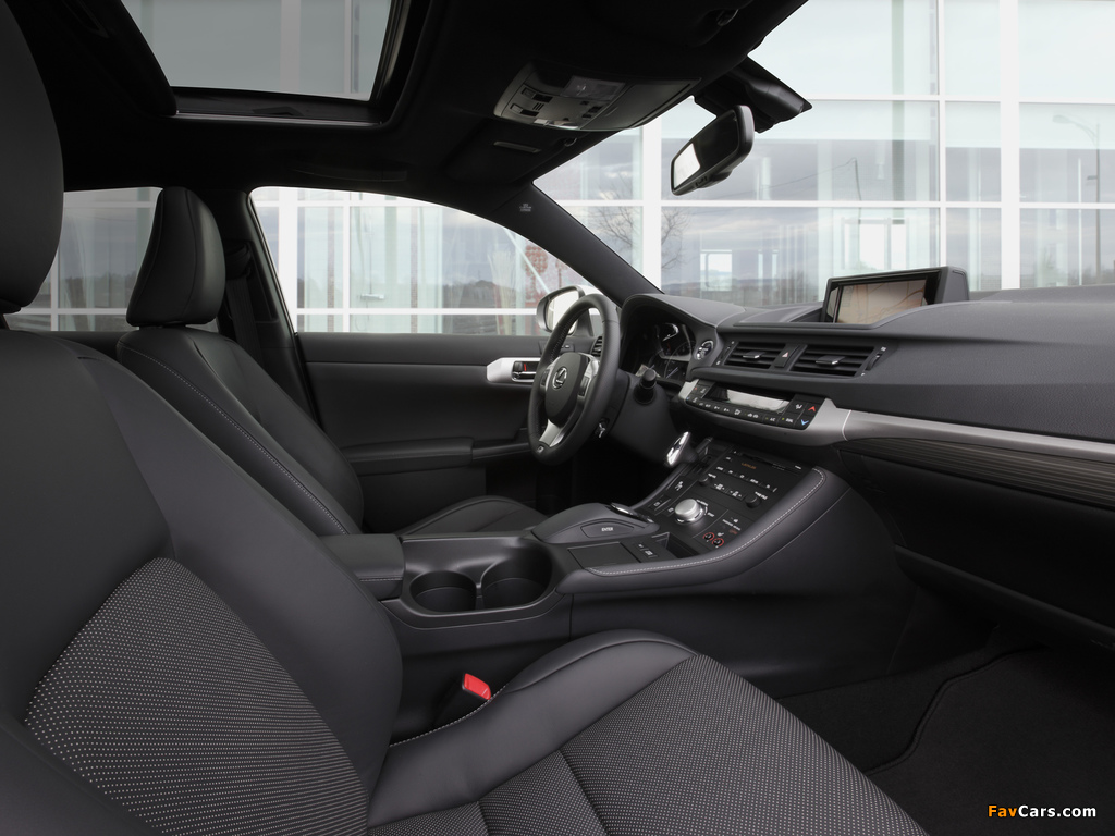 Lexus CT 200h F-Sport EU-spec 2011–14 images (1024 x 768)