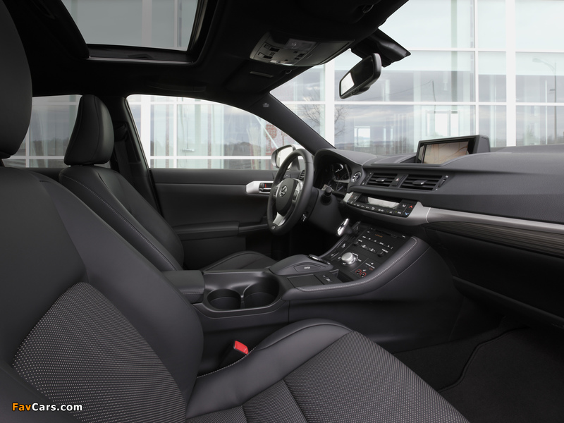 Lexus CT 200h F-Sport EU-spec 2011–14 images (800 x 600)