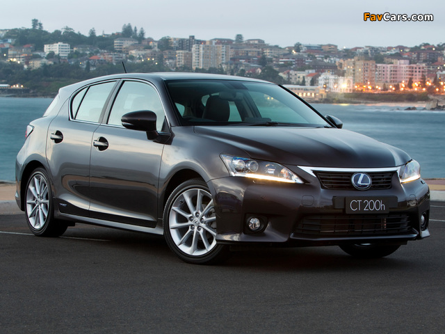 Lexus CT 200h F-Sport AU-spec 2011–14 photos (640 x 480)