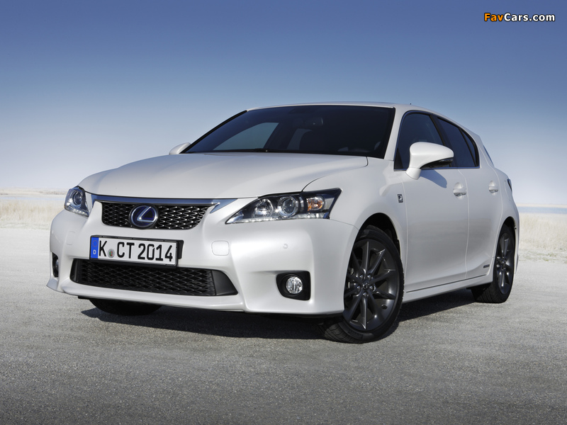 Lexus CT 200h F-Sport EU-spec 2011–14 wallpapers (800 x 600)