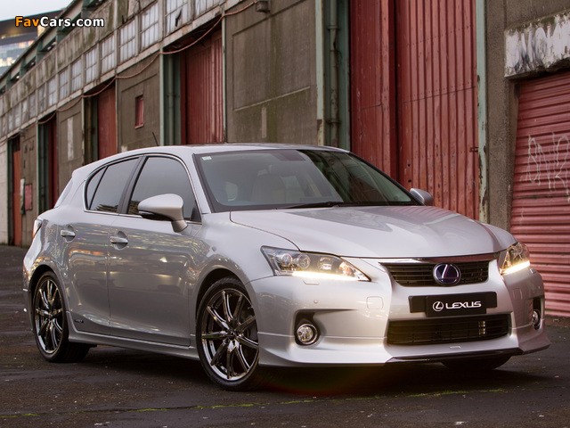 Lexus CT 200h Nürburgring-inspired Concept 2011 wallpapers (640 x 480)