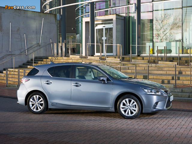 Lexus CT 200h UK-spec 2014 images (640 x 480)