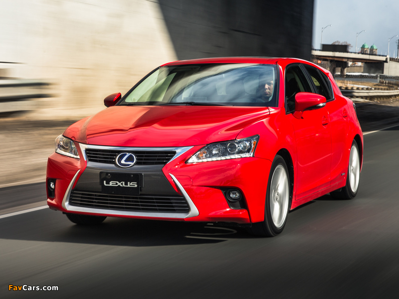 Lexus CT 200h 2014 images (800 x 600)