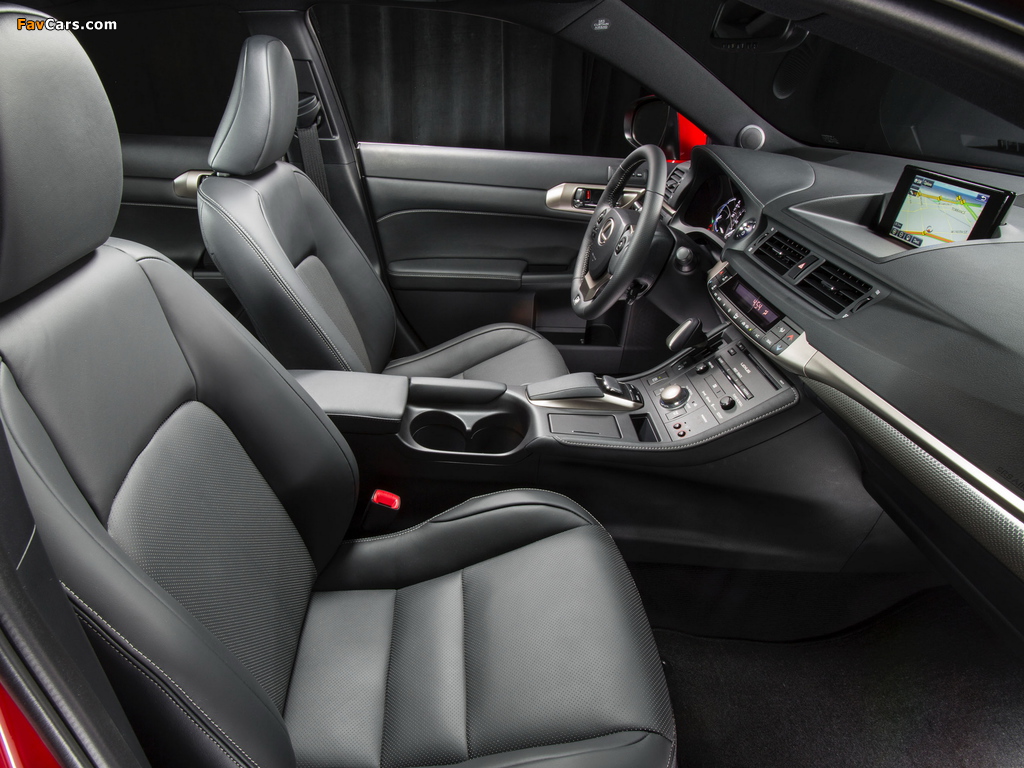 Lexus CT 200h F-Sport 2014 images (1024 x 768)