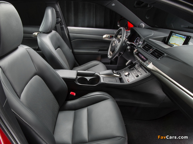 Lexus CT 200h F-Sport 2014 images (640 x 480)