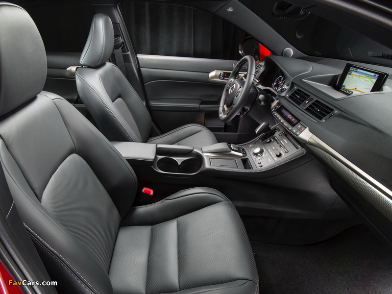 Lexus CT 200h F-Sport 2014 images (800 x 600)
