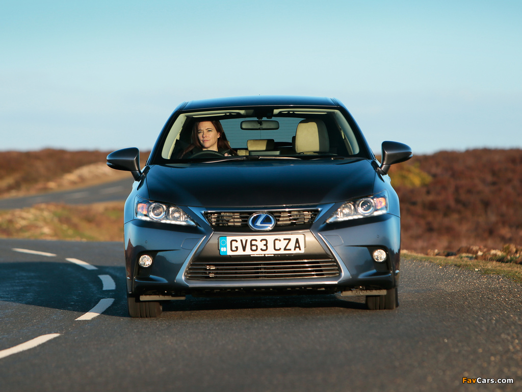 Lexus CT 200h UK-spec 2014 images (1024 x 768)