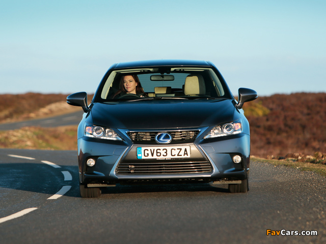 Lexus CT 200h UK-spec 2014 images (640 x 480)