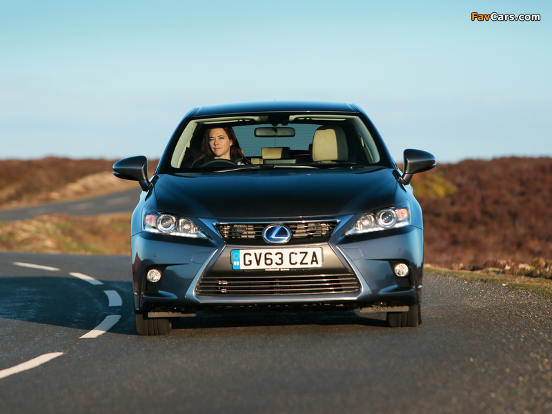 Lexus CT 200h UK-spec 2014 images (800 x 600)