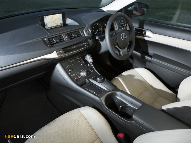 Lexus CT 200h UK-spec 2014 photos (640 x 480)