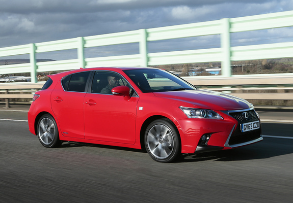 Lexus CT 200h F-Sport UK-spec 2014 photos