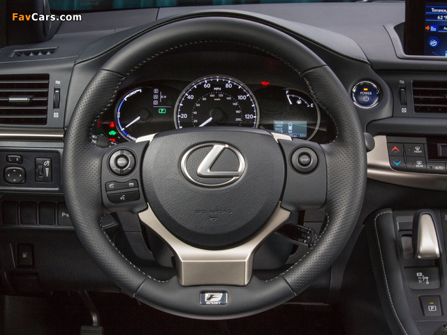 Lexus CT 200h F-Sport 2014 photos (640 x 480)