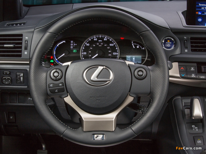 Lexus CT 200h F-Sport 2014 photos (800 x 600)