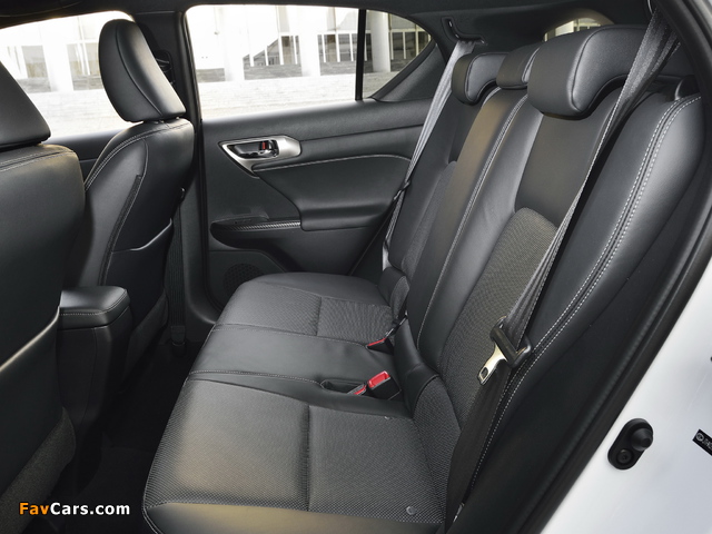 Lexus CT 200h F-Sport EU-spec 2014 pictures (640 x 480)