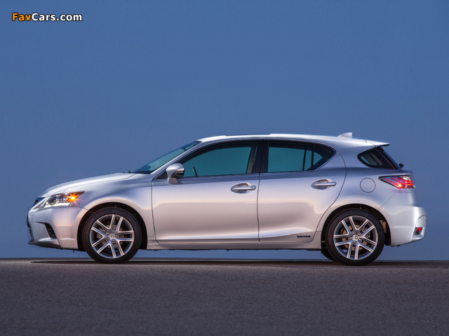 Lexus CT 200h 2014 pictures (640 x 480)