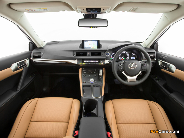 Lexus CT 200h AU-spec 2014 pictures (640 x 480)