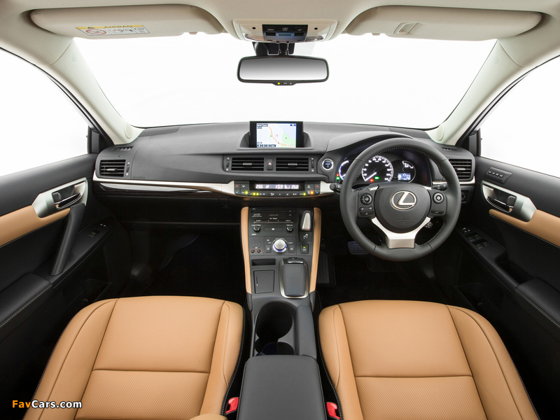 Lexus CT 200h AU-spec 2014 pictures (800 x 600)