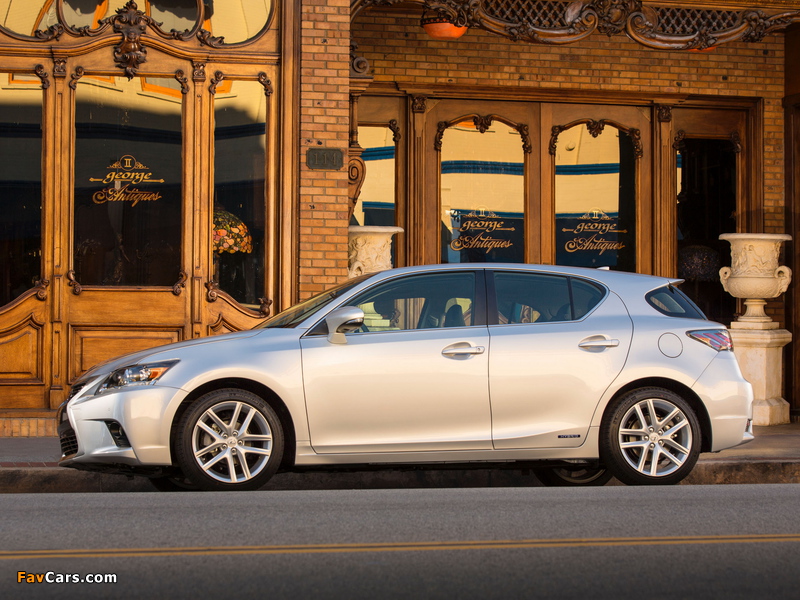 Lexus CT 200h 2014 pictures (800 x 600)