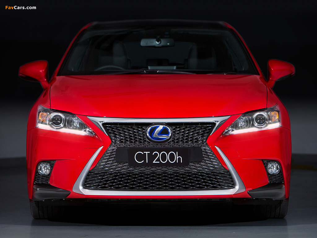 Lexus CT 200h F-Sport AU-spec 2014 pictures (1024 x 768)